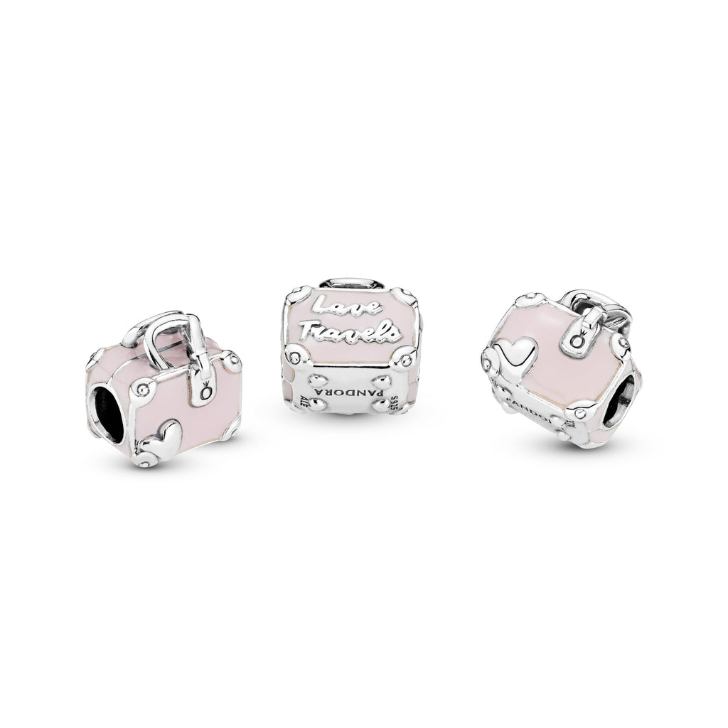 Pandora Pink Travel Bag Charm