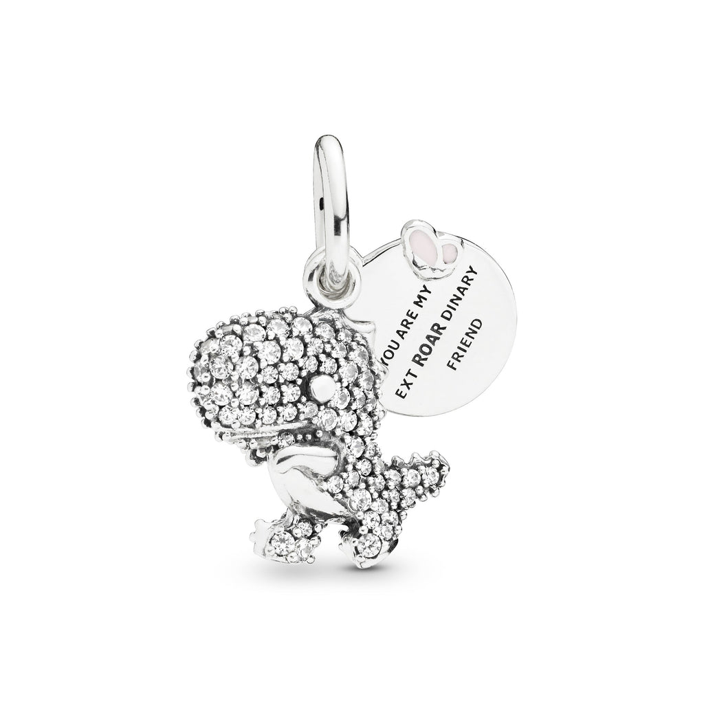 Pandora Pave Dinosaur Dangle Charm