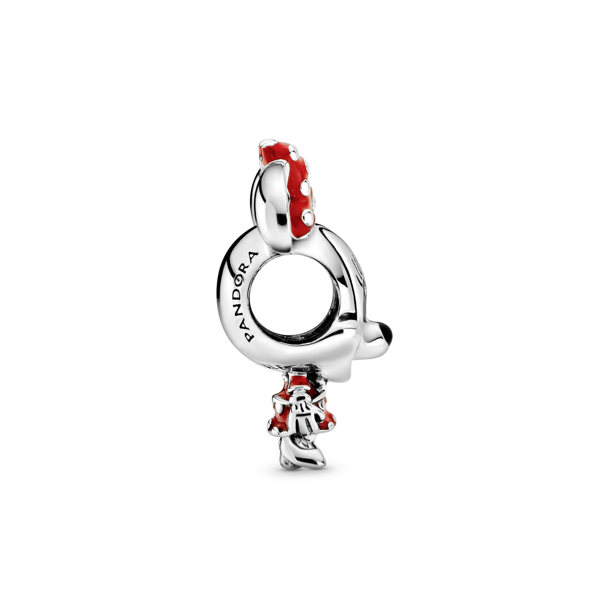 Pandora Disney Minnie Mouse Dotted Dress & Bow Charm