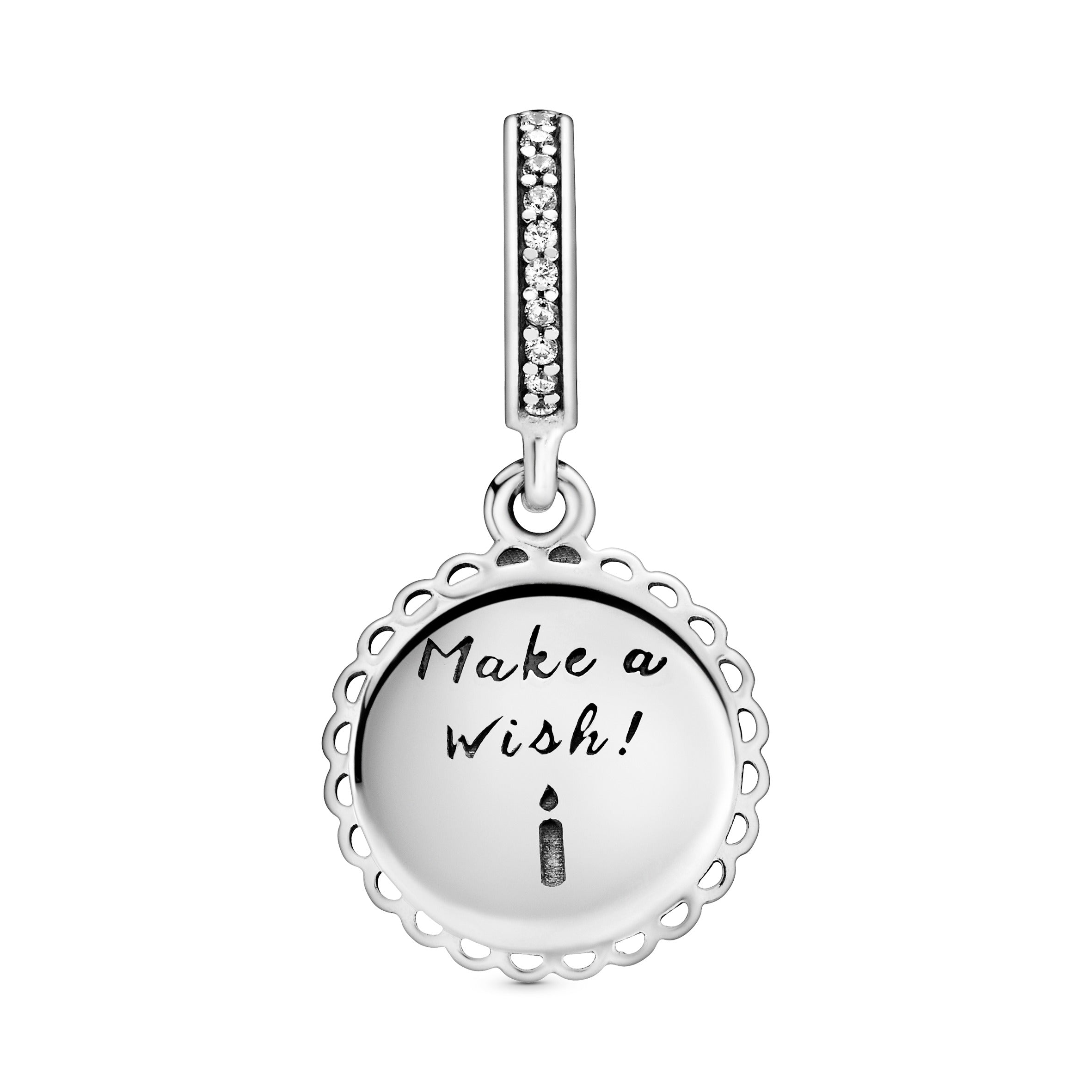 Pandora Pink Birthday Cake Dangle Charm