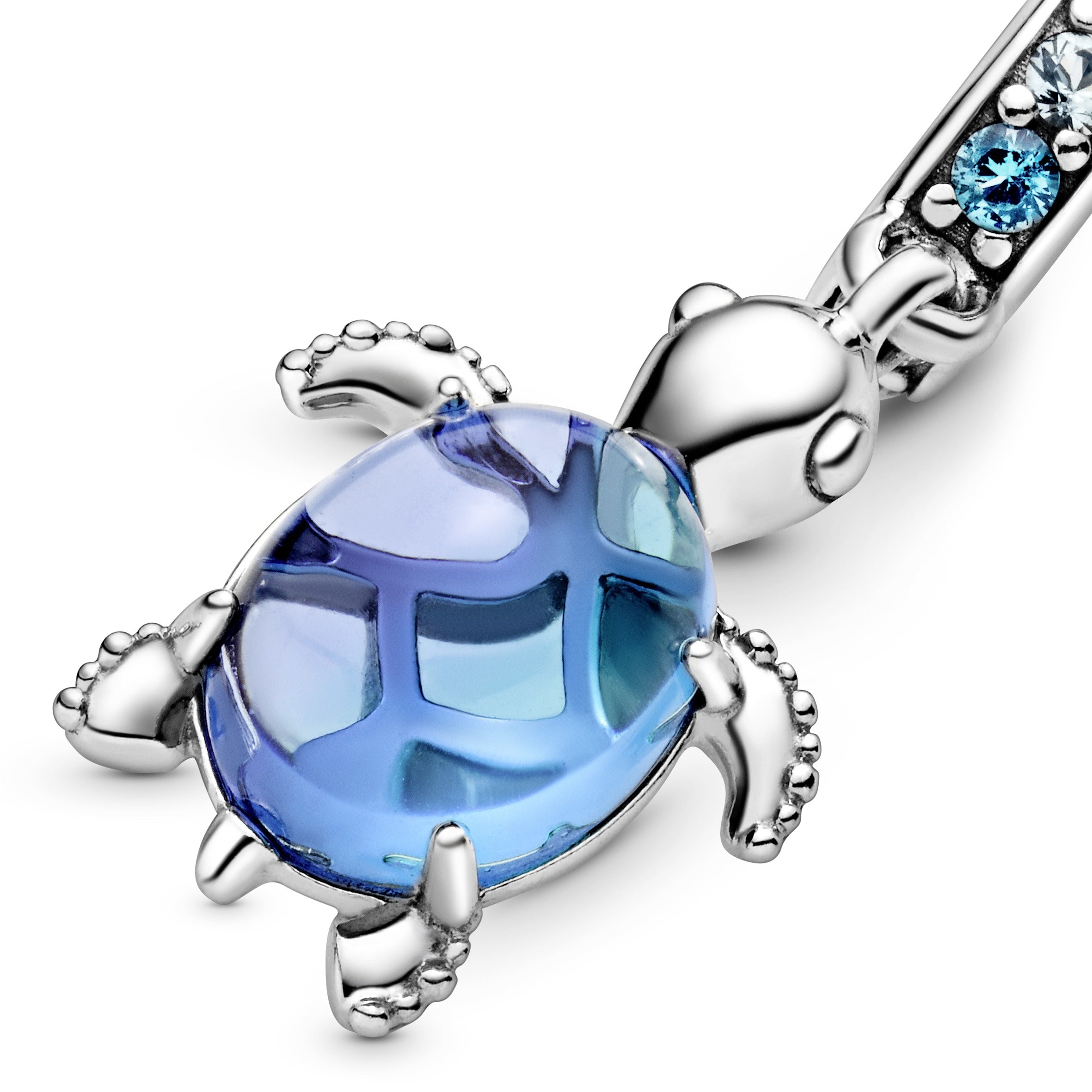 Pandora Murano Glass Sea Turtle Dangle Charm