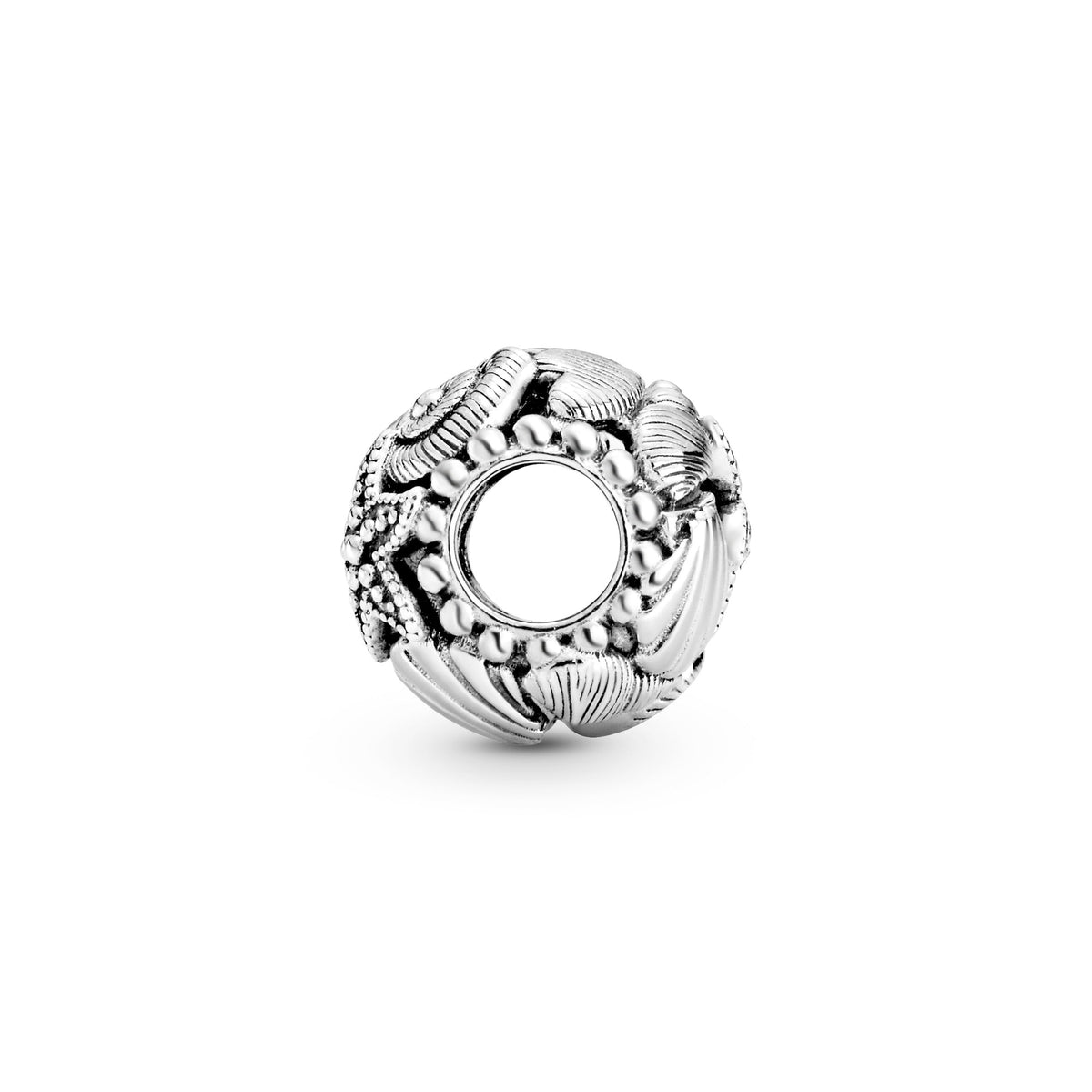 Pandora Openwork Starfish, Shells & Hearts Charm