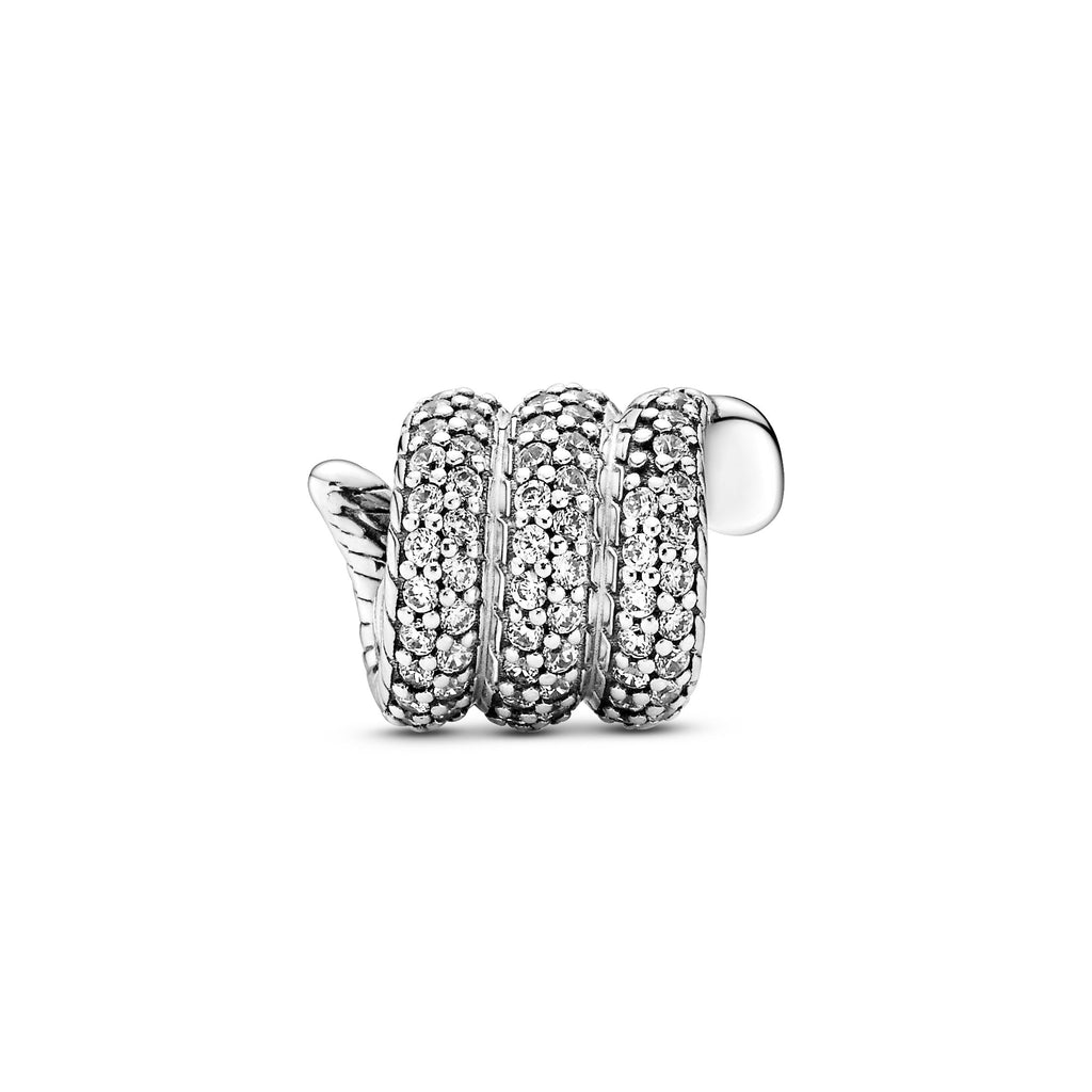 Pandora Sparkling Wrapped Snake Charm