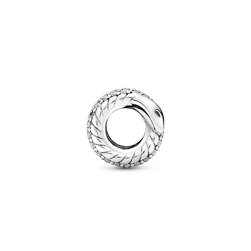 Pandora Sparkling Wrapped Snake Charm