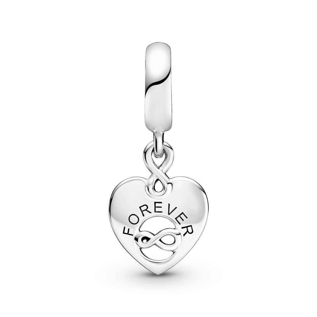 Pandora Friends Forever Heart Dangle Charm