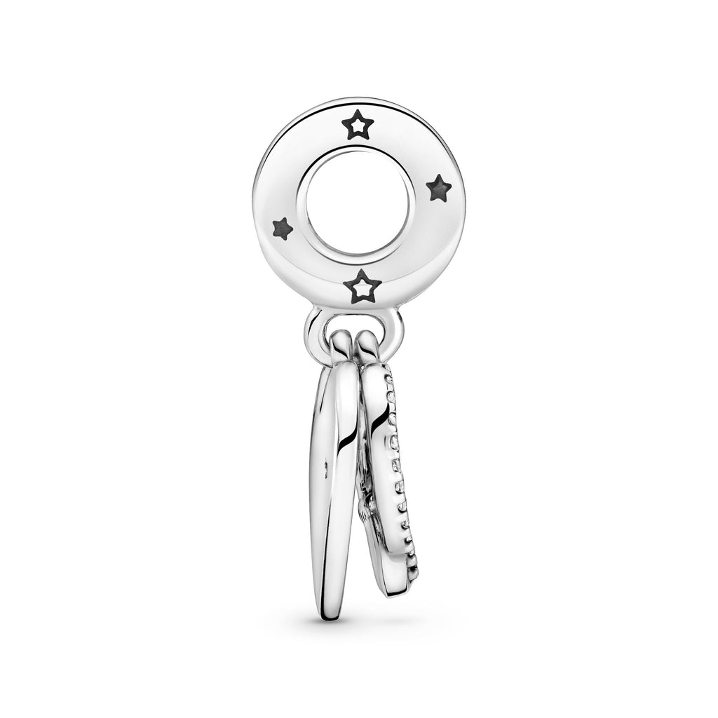 Pandora Cats & Hearts Dangle Charm