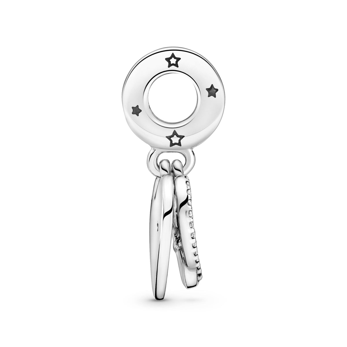 Pandora Cats & Hearts Dangle Charm