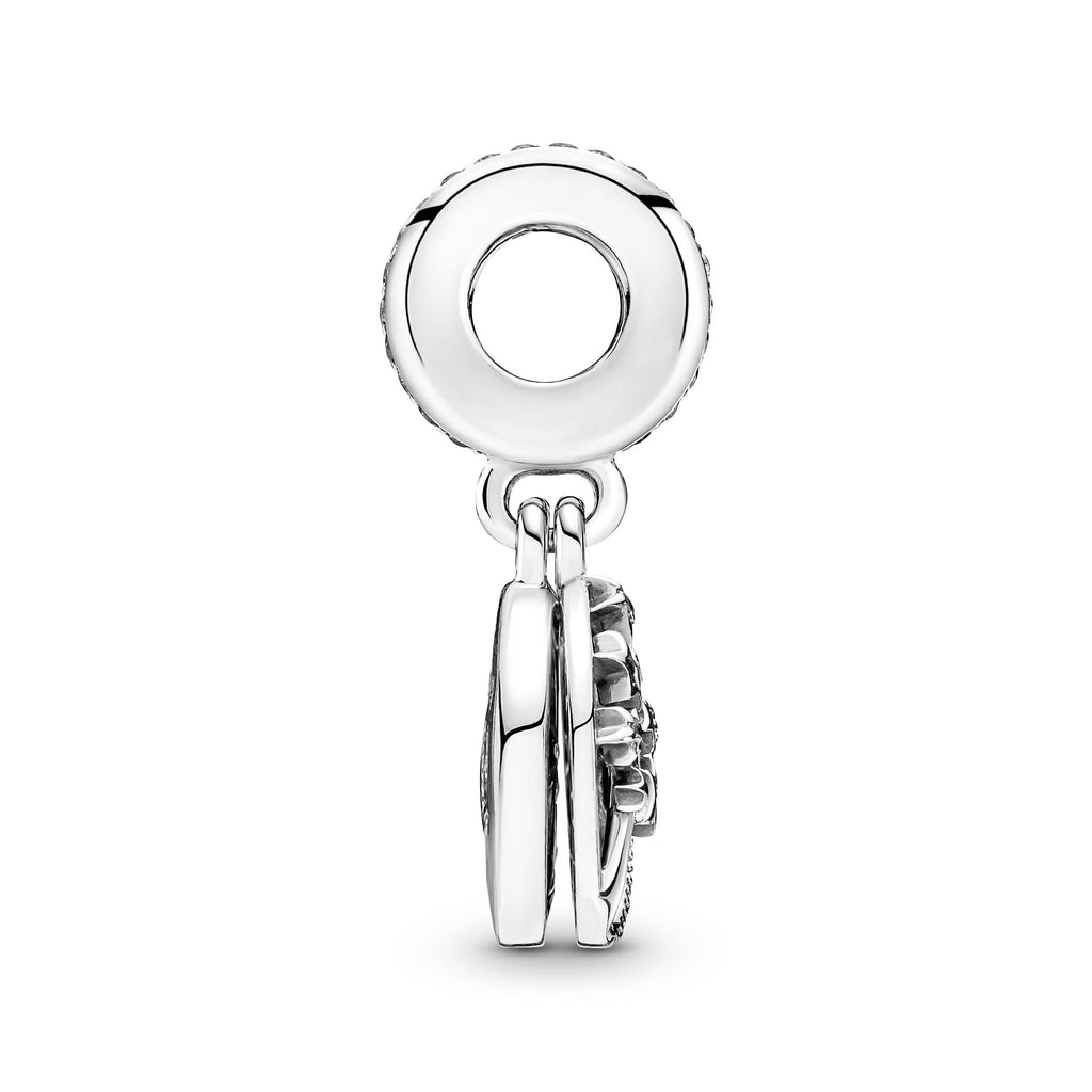 Pandora Double Dangle Tree & Galaxy Moon Charm