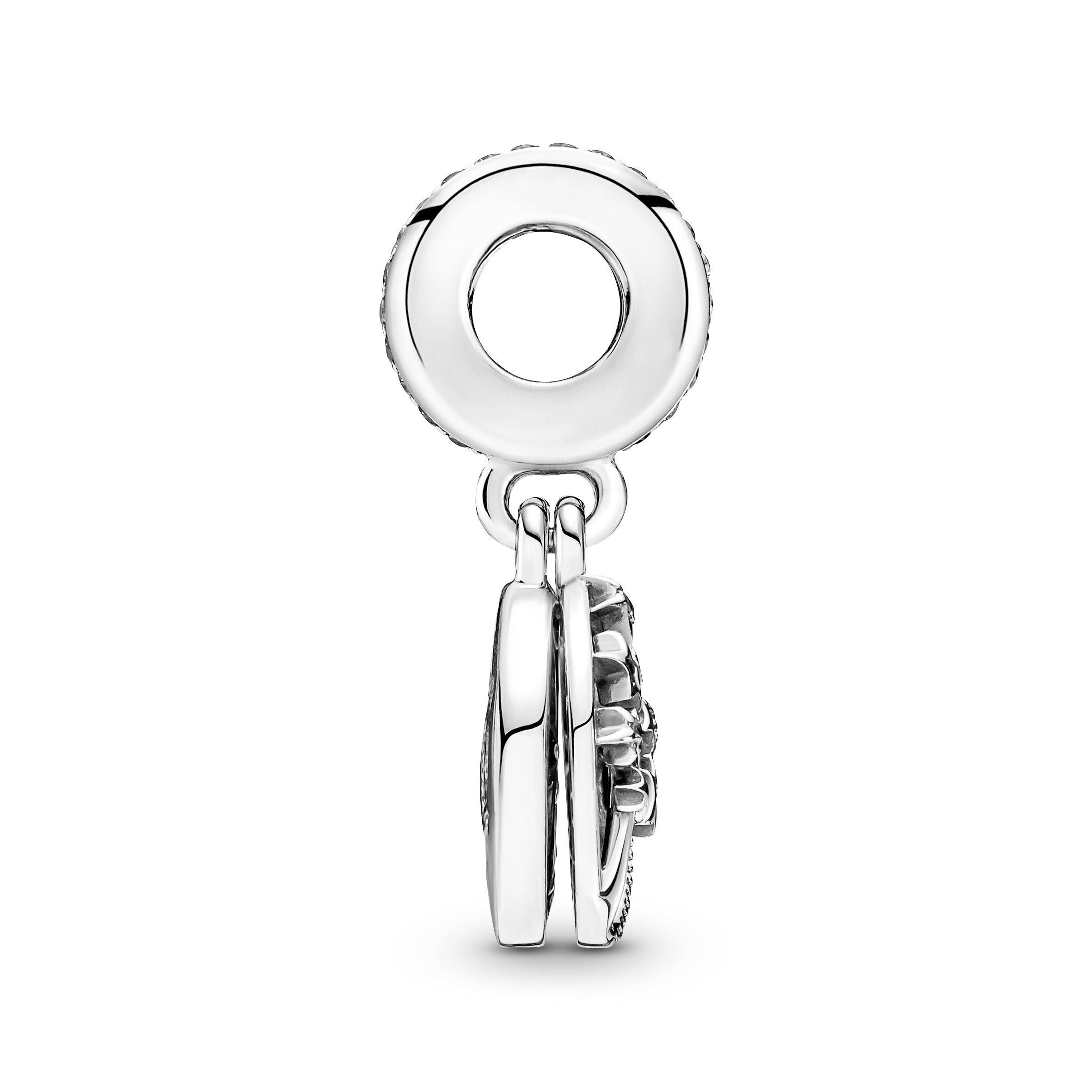 Pandora Double Dangle Tree & Galaxy Moon Charm