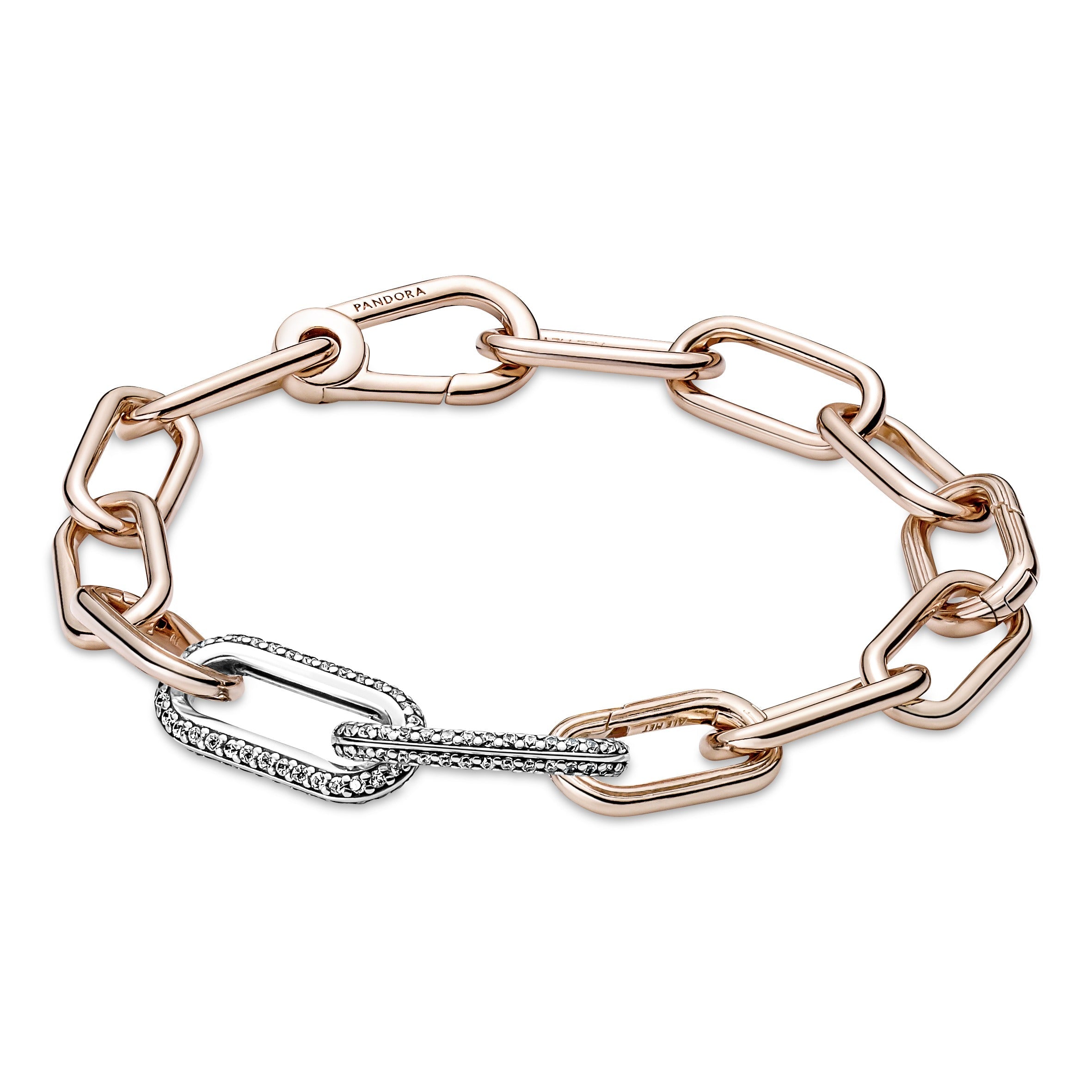 Pandora ME Styling Pave Double Link