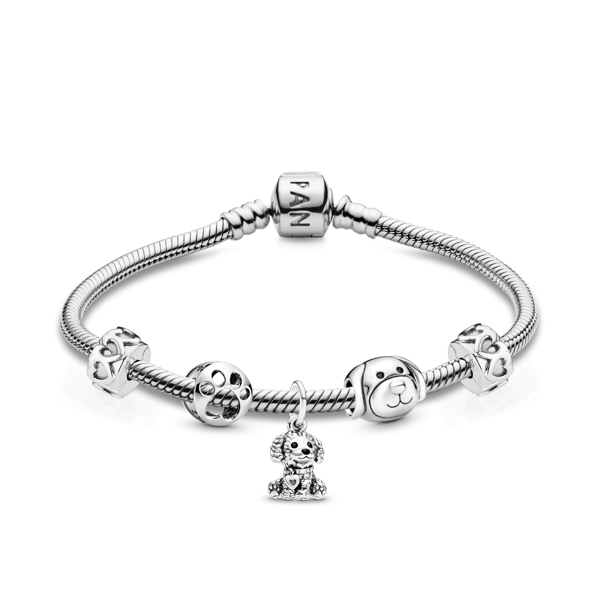 Pandora Pet Lover Bracelet and Charms Set