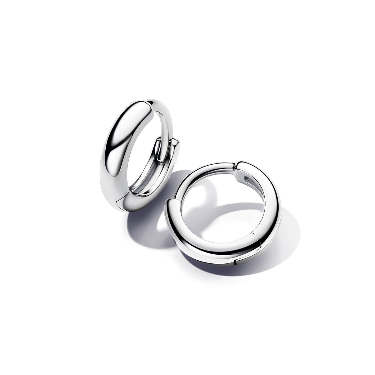 Pandora Round Hoop Earrings