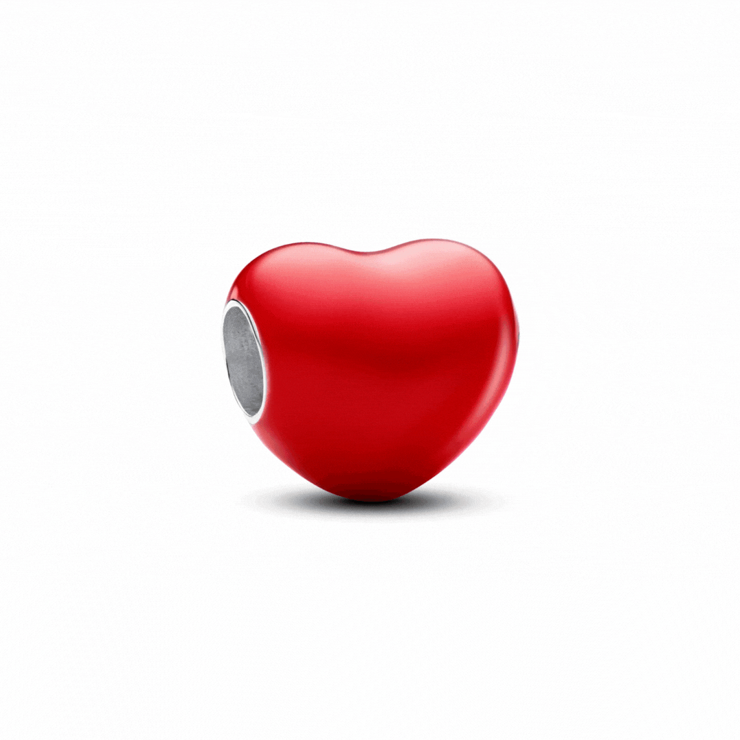 Pandora Colour-changing Hidden Message Heart Charm