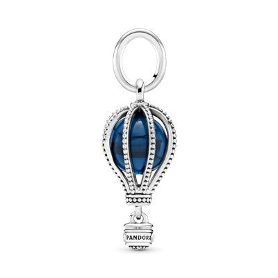 Pandora Blue Hot Air Balloon Travel Charm